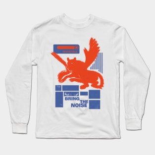 Prodigy of the Frontline – Shellshock Battle Rodent Design Long Sleeve T-Shirt
